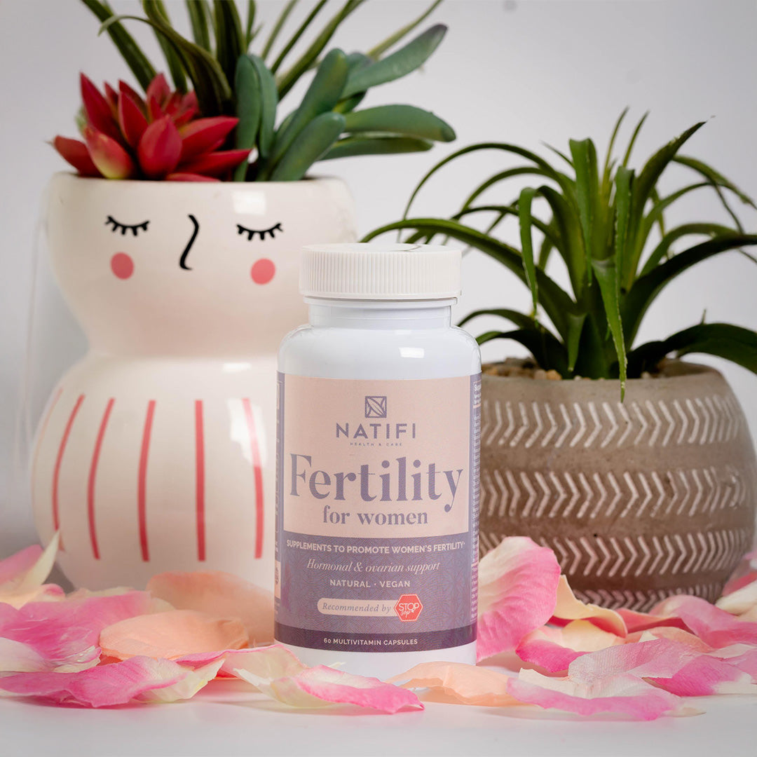 Natifi - Prenatal Vitamins Regulate Cycles, Balance Hormones, Aid Ovulation. Multivitamin for Women, Healthier Pregnancy -60 Capsules- Folic Acid, Myo Inositol, Vitex.
