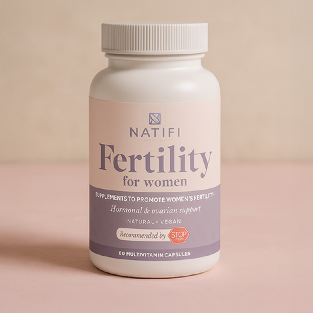 Natifi - Prenatal Vitamins Regulate Cycles, Balance Hormones, Aid Ovulation. Multivitamin for Women, Healthier Pregnancy -60 Capsules- Folic Acid, Myo Inositol, Vitex.