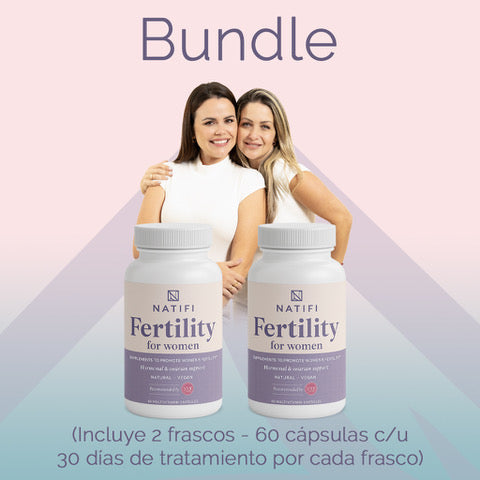 Natifi - Prenatal Vitamins Regulate Cycles, Balance Hormones, Aid Ovulation. Multivitamin for Women, Healthier Pregnancy -60 Capsules- Folic Acid, Myo Inositol, Vitex.