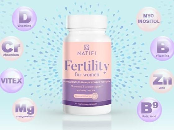 Natifi - Prenatal Vitamins Regulate Cycles, Balance Hormones, Aid Ovulation. Multivitamin for Women, Healthier Pregnancy -60 Capsules- Folic Acid, Myo Inositol, Vitex.